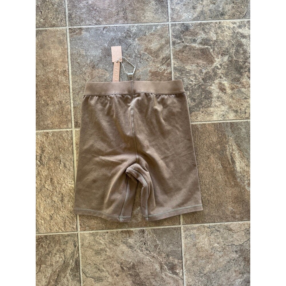 Skims Outdoor Seamed Bike Shorts Sepia Size Small - Picture 5 of 8